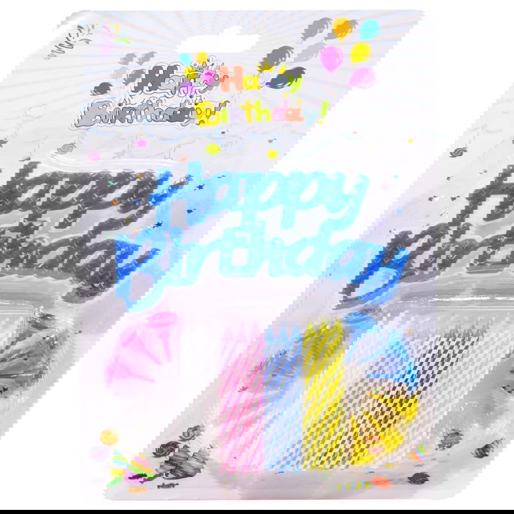 Small Cake Candle with HBD Topper - ardor