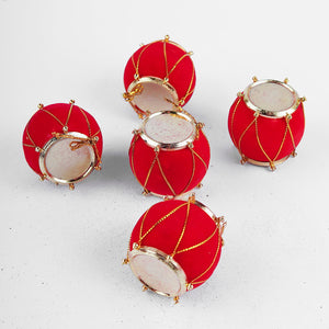 Small Hanging Drum 12 Pcs for Christmas Tree Decor - ardor