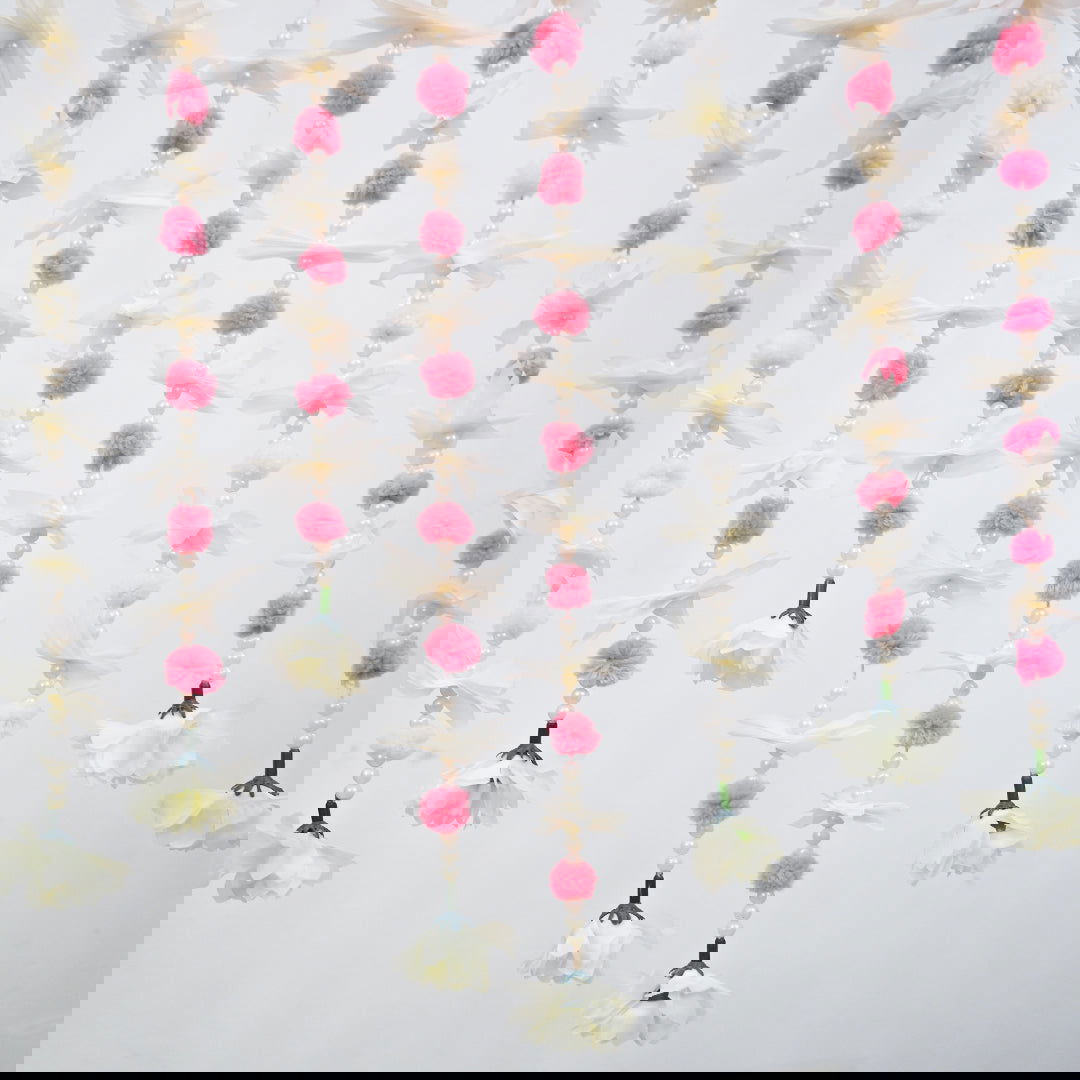 Small Pom Pom Garland 12 Pcs - ardor