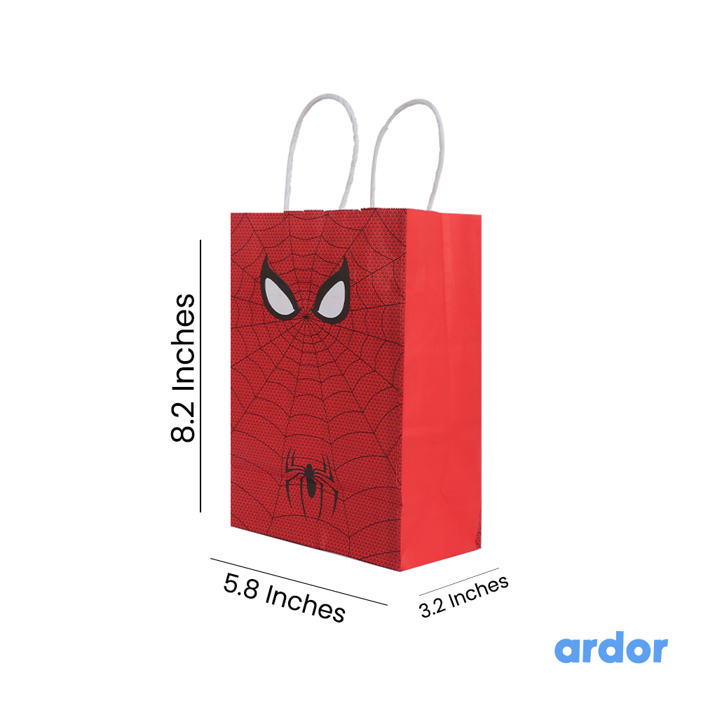 Spider Man Goodie Bag Pack of 12 - ardor