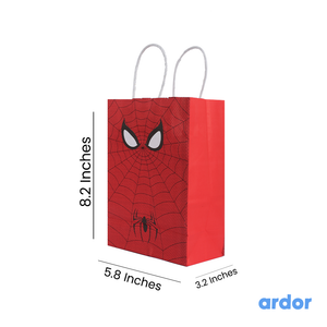 Spider Man Goodie Bag Pack of 12 - ardor