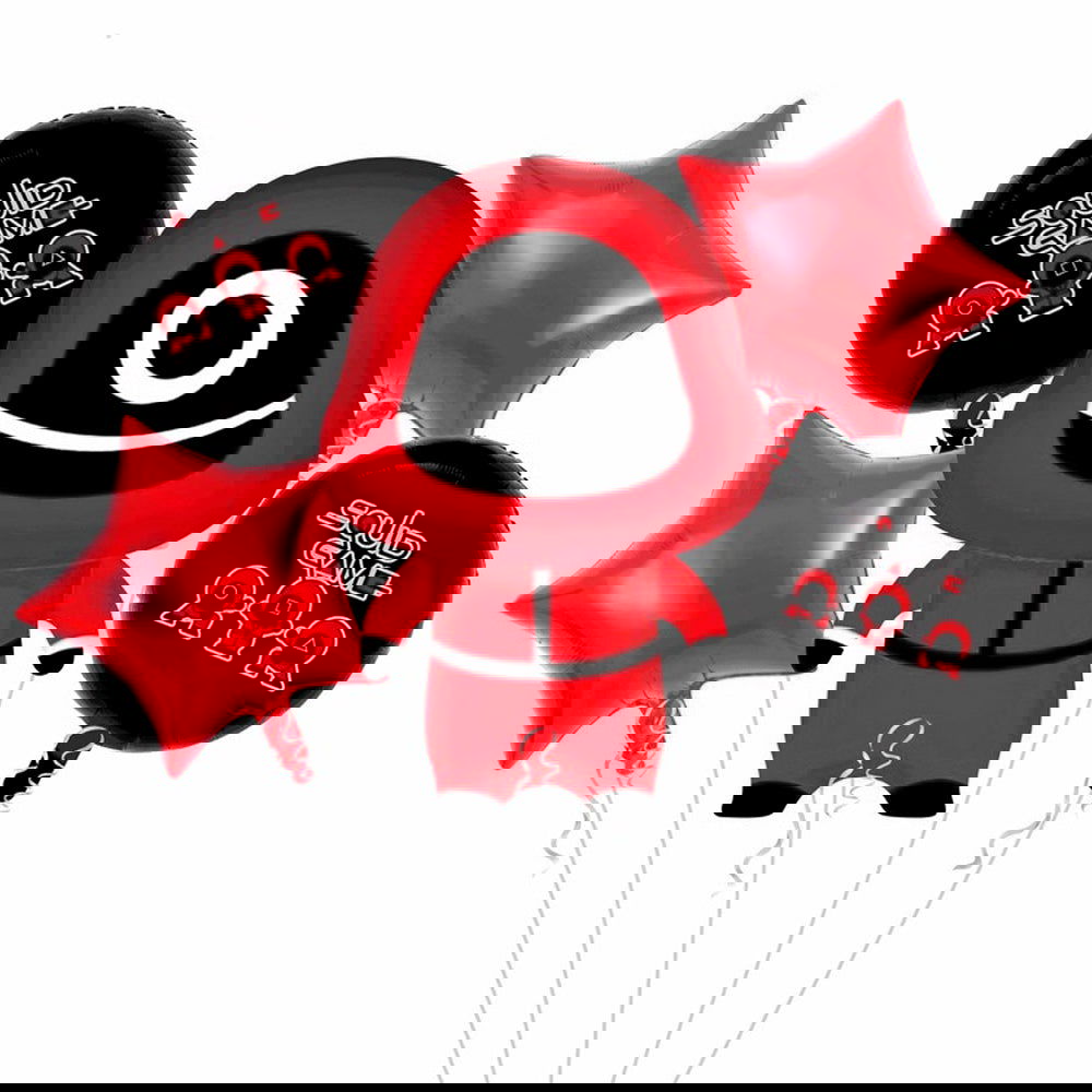 Squid Game 5 Pcs Foil Balloons Set - ardor