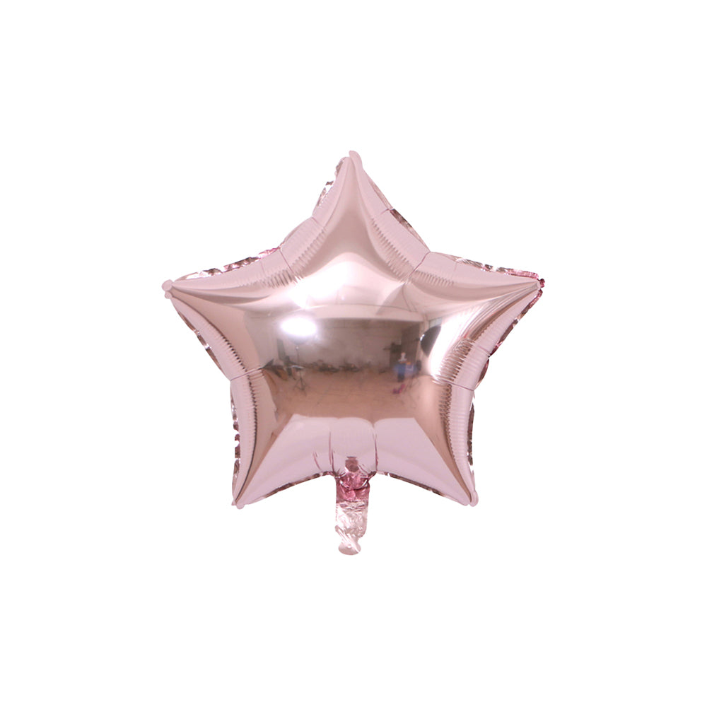 Star Foil Balloon Rosegold Color - ardor