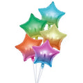 Star Foil Balloons 5 Pcs Set - ardor