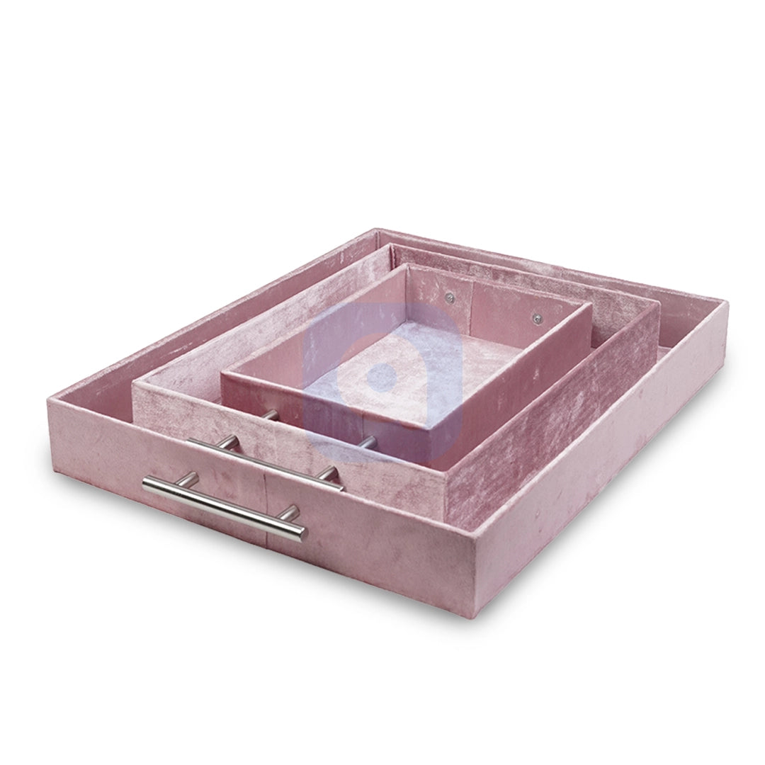 Set of 3 - Velvet Trays