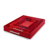 Set of 3 - Velvet Trays