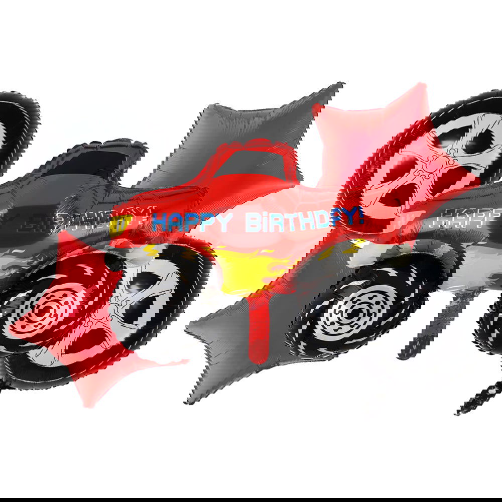 Truck 5 Pcs Foil Balloons Set - ardor