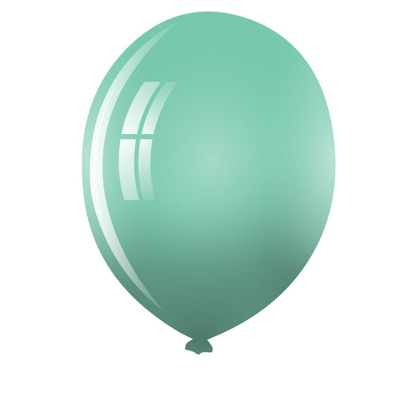 Turquoise Metallic Balloon - ardor