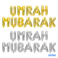 Umrah Mubarak Foil Balloon - ardor
