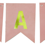 Welcome Baby Bunting Banner