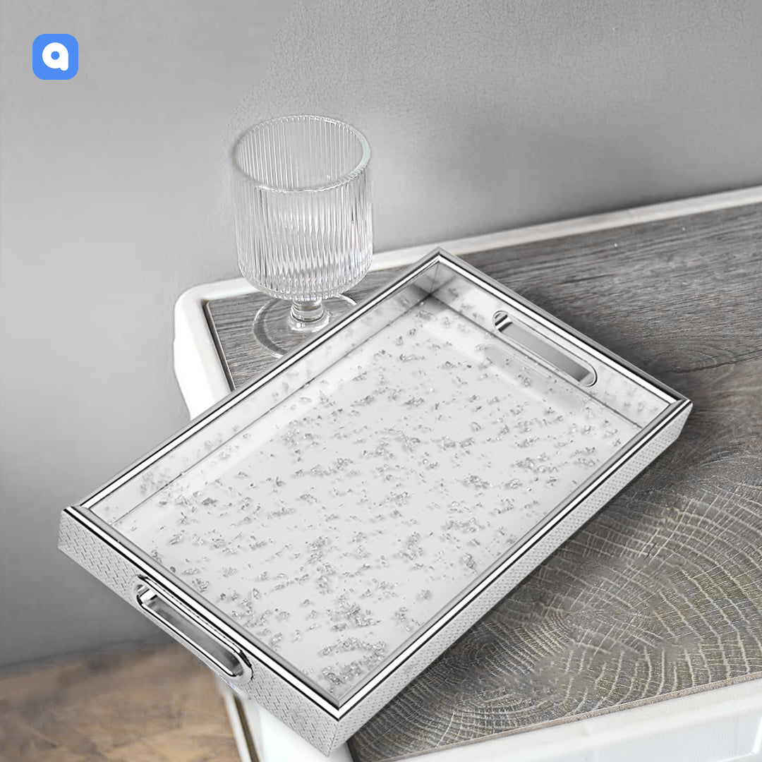 Wedding Tray Square Shape 2 Pcs Set - ardor