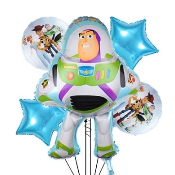 Toy Story 5 Pcs Foil Balloon Set