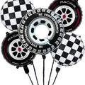 Wheel 5 Pcs Foil Balloon Set