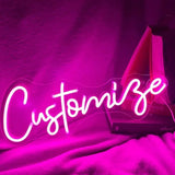 Custom Text Neon Light – Premium LED Signage
