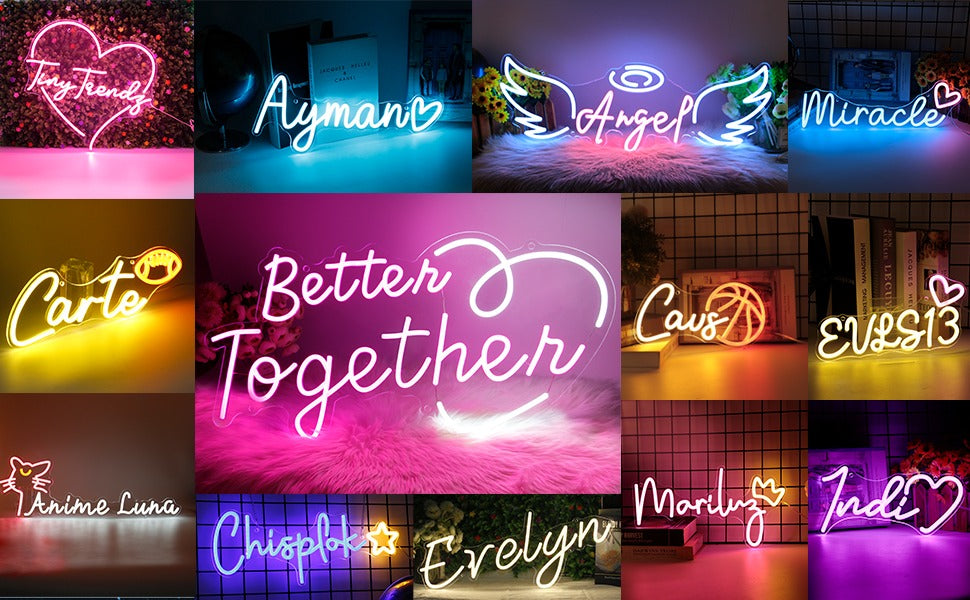 Custom Text Neon Light – Premium LED Signage