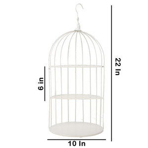 White Cage Cup Cake Stand - ardor