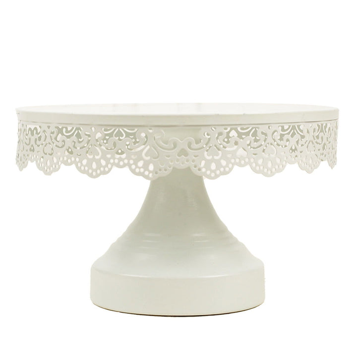 White Small Cake Stand - ardor