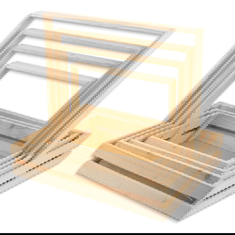 Wooden Baskets Set of 5 - ardor