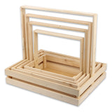 Wooden Baskets Set of 5 - ardor