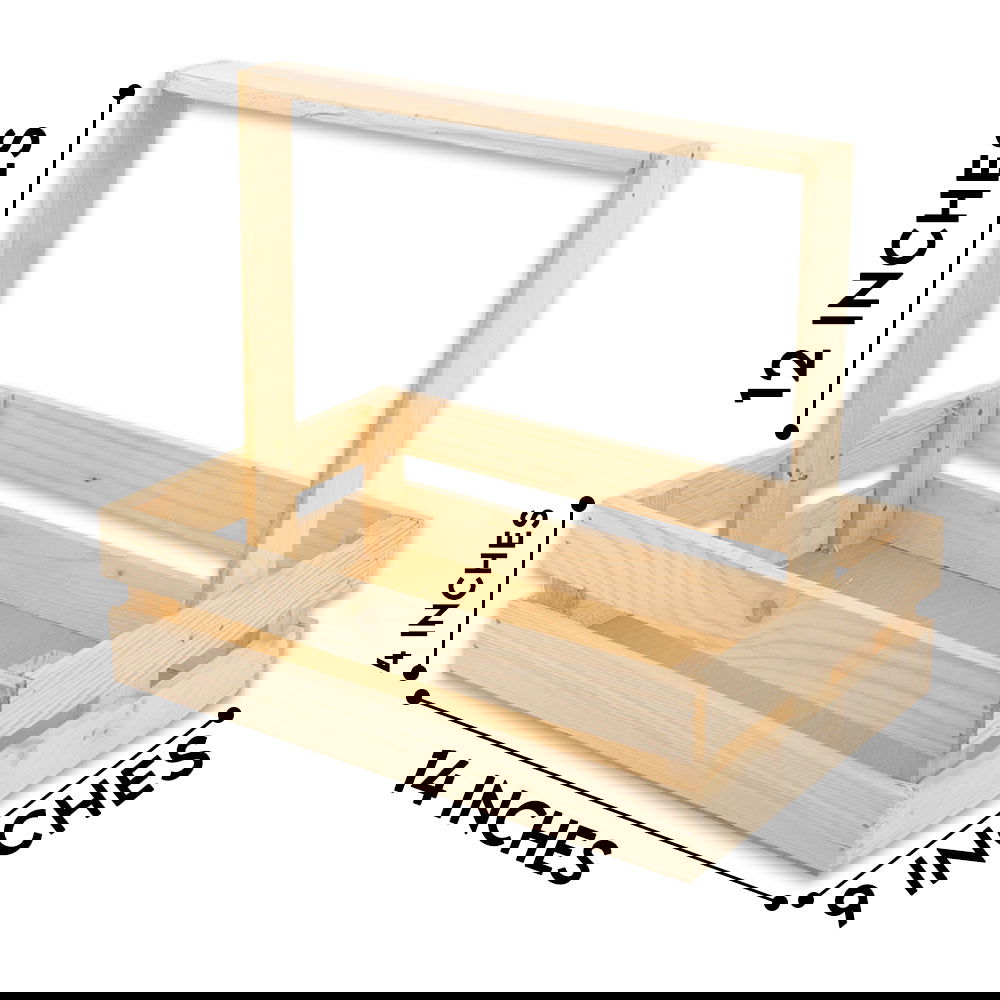 Wooden Baskets Set of 5 - ardor