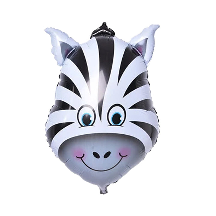 Zebra Face Foil Balloon - ardor