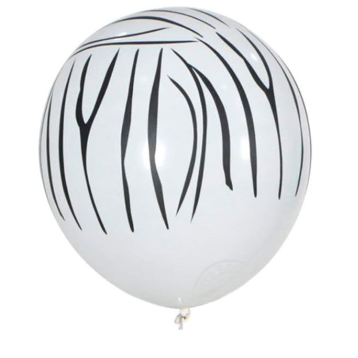 Zebra Skin Printed Balloons - ardor