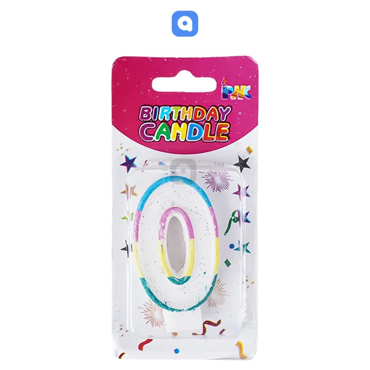Number Candle for Birthday, Anniversary & Celebration