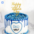 Happy Father days acrylic Cake topper- for Fathers day celebration & Decor