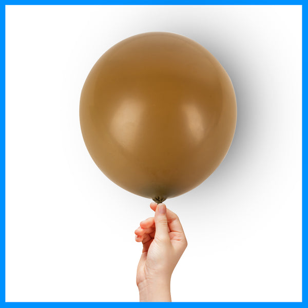 Khaki Brown  Color Latex Balloon