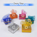 Pack of 10 - Square Shaped Nikkah Pouches