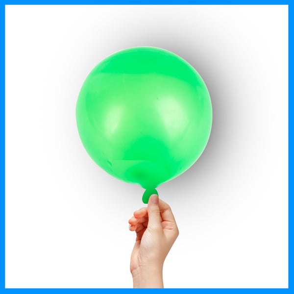 Green Color Latex Balloon