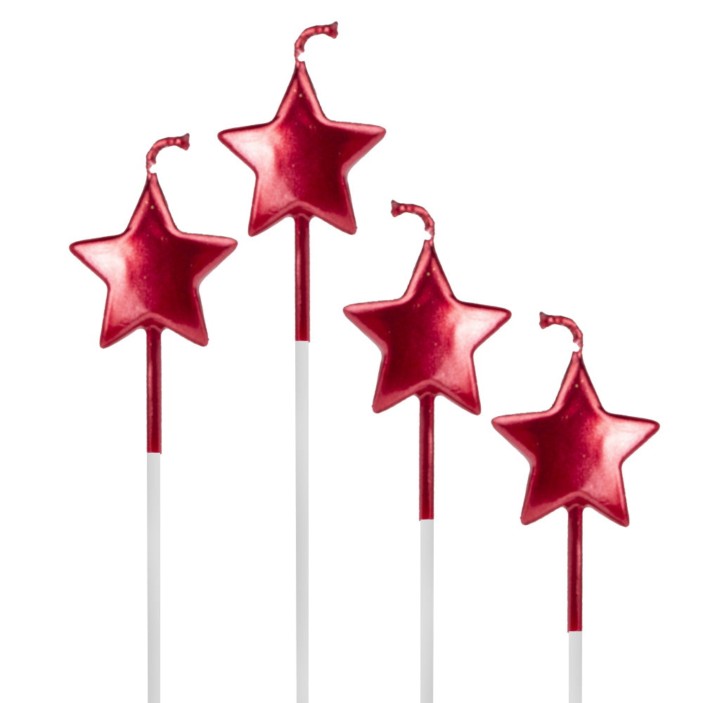 Star Cake Candles