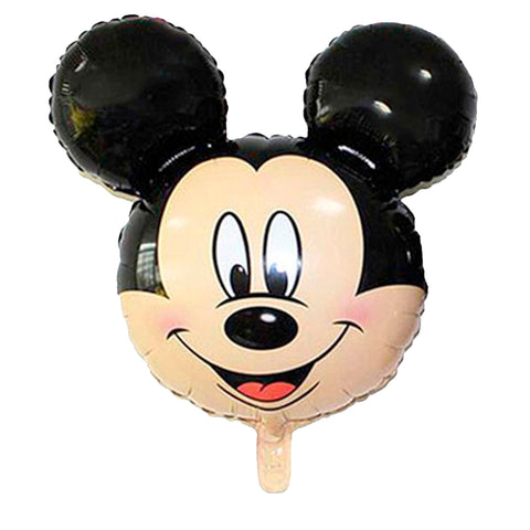 Mickey Mouse Face Foil Balloons
