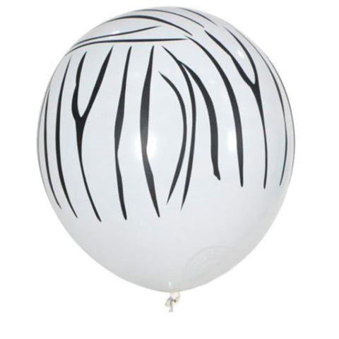 Zebra Skin Printed Balloons