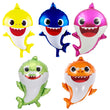 Baby Shark 5 Pcs Foil Balloons Set