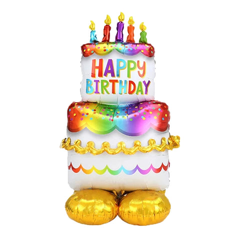 Cake Standies Foil Balloon Set