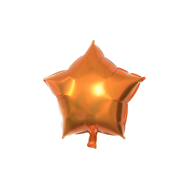 Star Foil Balloon Copper Color