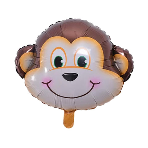 Monkey Face Foil Balloon