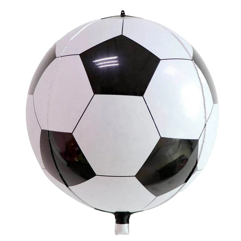 4D Football Orbs Foil Balloons