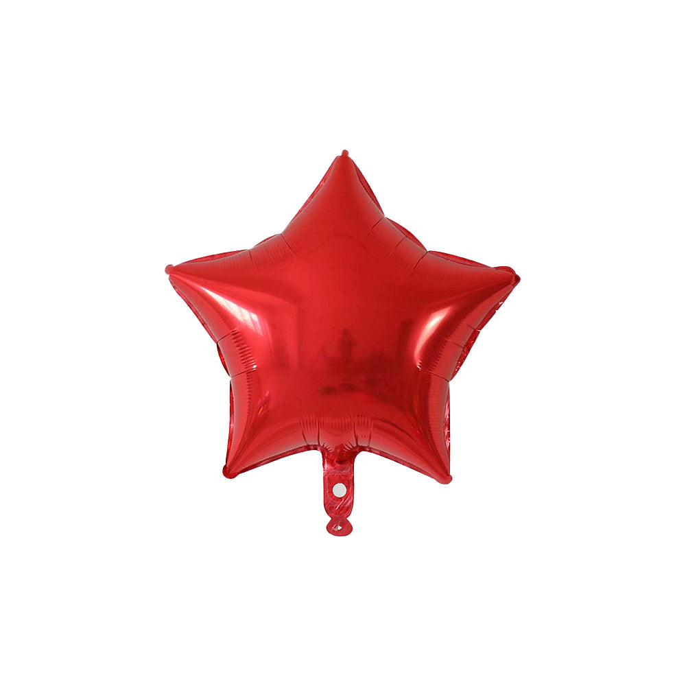 Star Foil Balloon Red Color