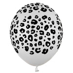 Snow Leopard Skin Printed Balloons