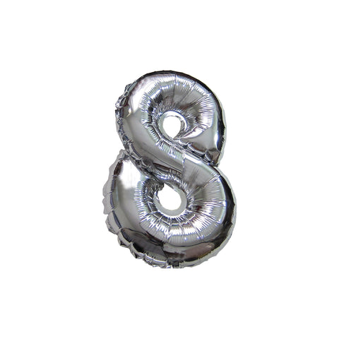 8 Number Foil Balloon