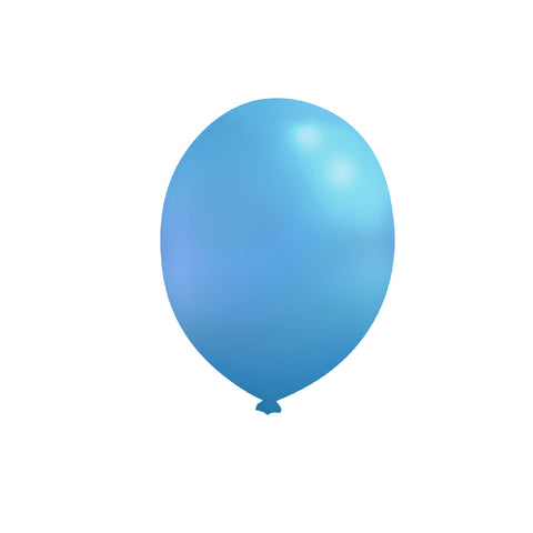 Blue Chrome Balloon