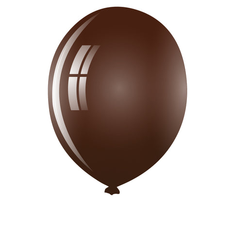 Brown Metallic Balloon