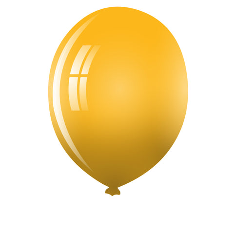 Lemon Yellow_2 Metallic Balloon