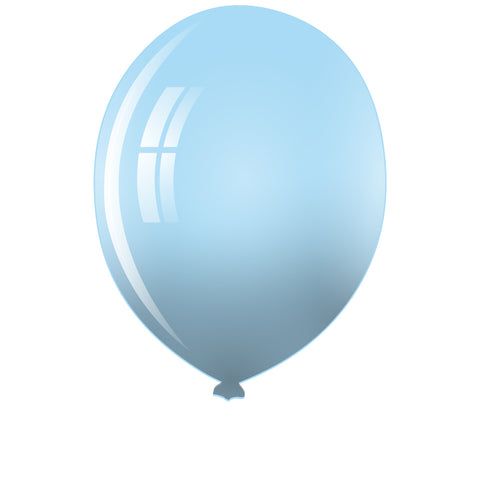 Macaroon Blue Metallic Balloon