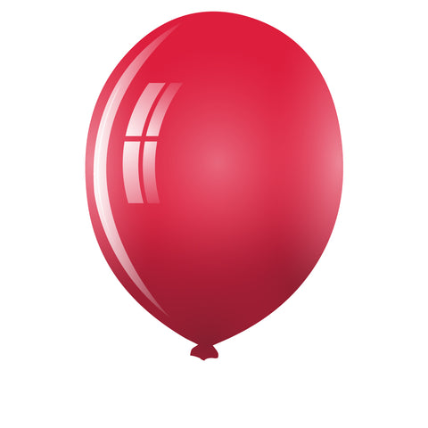 Metallic Red Balloon