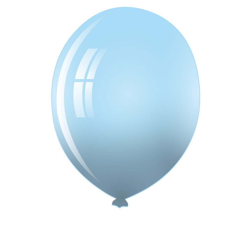 Macaroon Blue Pastel Balloon
