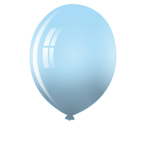 Macaroon Blue Pastel Balloon