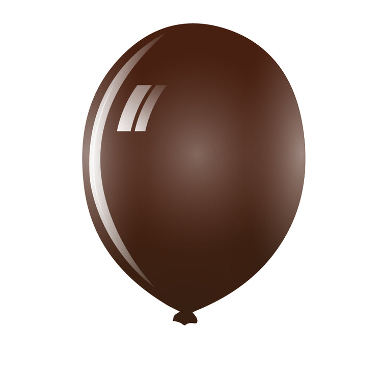 Standard Brown Colored Balloon